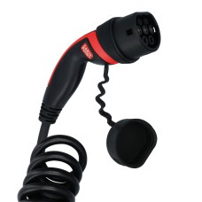 EVcable type2-2 32A 3ph 6m spiral