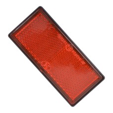 Reflector 86x40mm Rood bulk