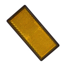 Reflector 86x40mm Oranje Bulk