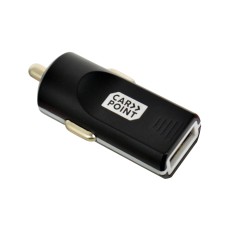Auto oplader USB 12V/24V Single
