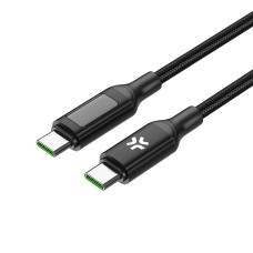 Celly USB-C Kabel 100W LED Displ 2m