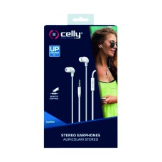 Celly Oordopjes Stereo 3.5mm wit