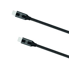 Celly USB-C - USB-C Kabel  Zwart