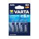 Varta Batterijen LR03/AAA 1,5V