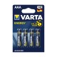 Varta Energy LR03 AAA Blister 4st