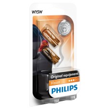 Philips 12396NAB2 WY5W Ora Bls 2st