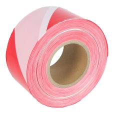 Afzetlint Rood/Wit 80mm x 500m Afzetlint Rood/Wit 80mm x 500m