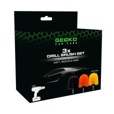 Gecko Boorborstels 3stk