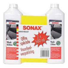 SONAX Wash&Shine Shampooset