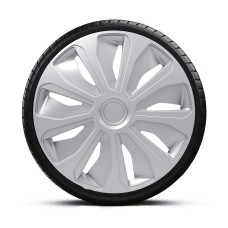 Wieldoppen PLATIN Silver 16inch