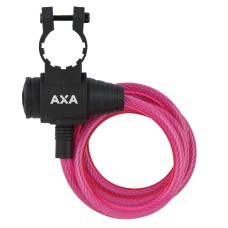 AXA Cable Zipp 120*8 Pink
