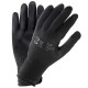 Zwarte handschoenen PU mt. 9 (XL)