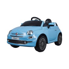E-Car Fiat 500 Blauw